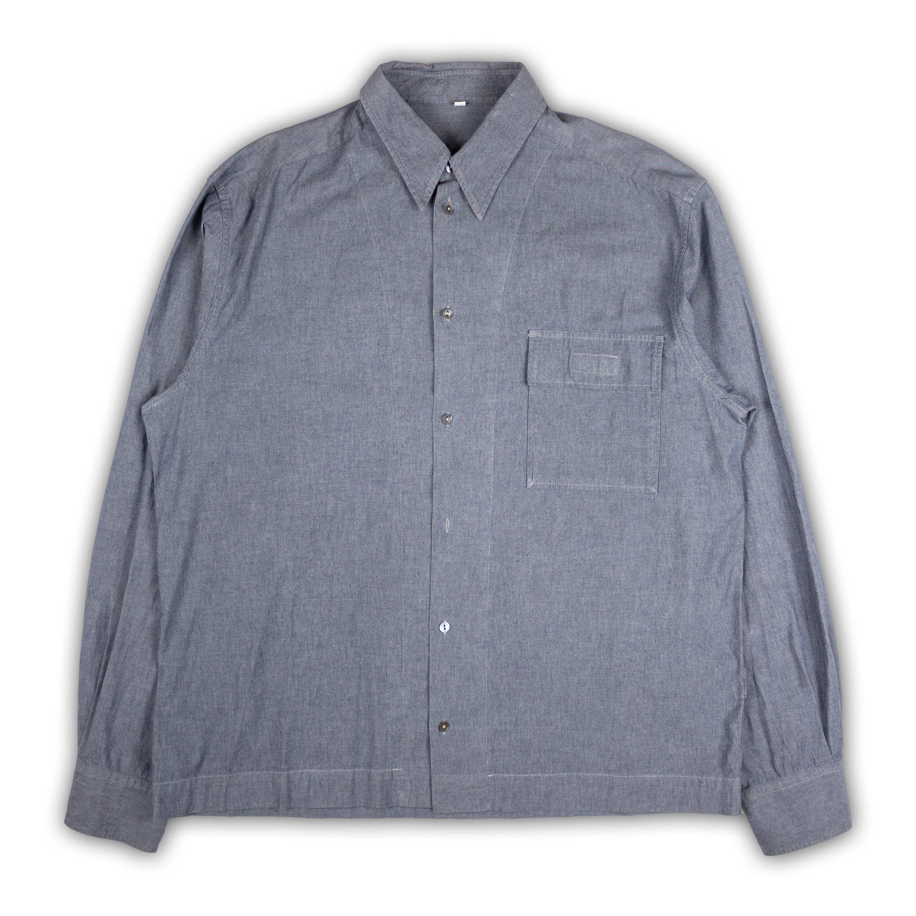 VELCRO BUTTON UP SHIRT