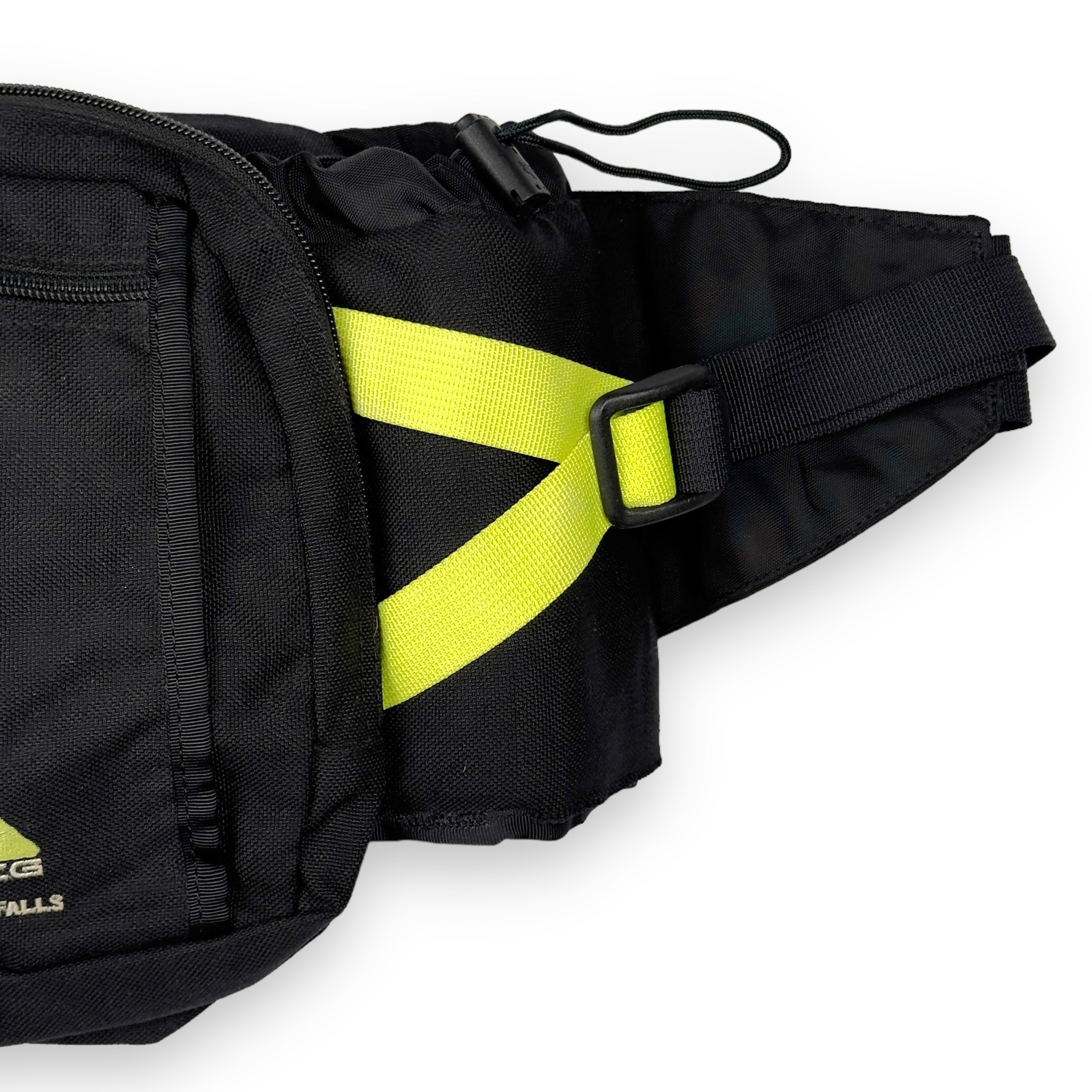 2000's TWINFALLS SIDEBAG (BLACK/GREEN)