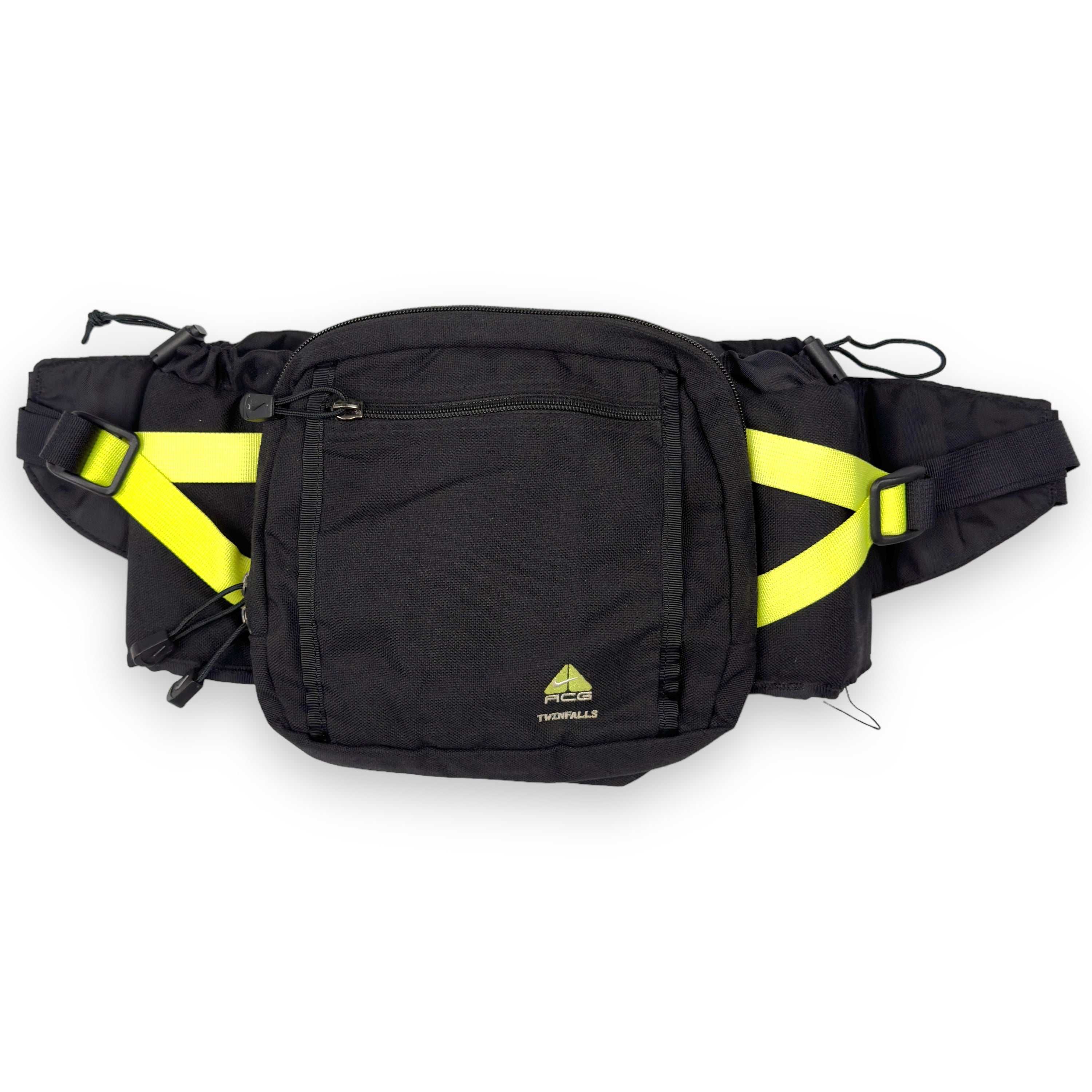 2000's TWINFALLS SIDEBAG (BLACK/GREEN)